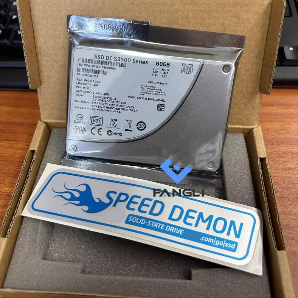 Совершенно новый оригинальный ssd s3500 80 гб 530 240 гб sata3 mlc чип 2 - Фотография_3