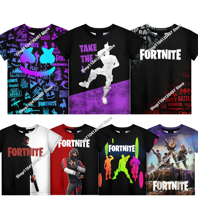 Новые летние футболки fortnite