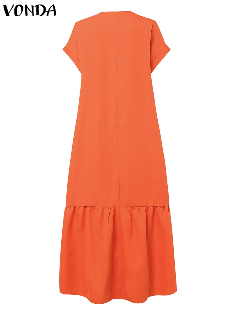 Женское богемное платье больших размеров vonda - Фотография_5