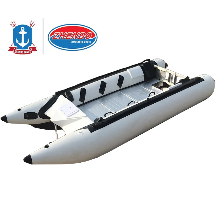 Лидер продаж, 6-местная гоночная надувная высокоскоростная катамаран - Фотография_4