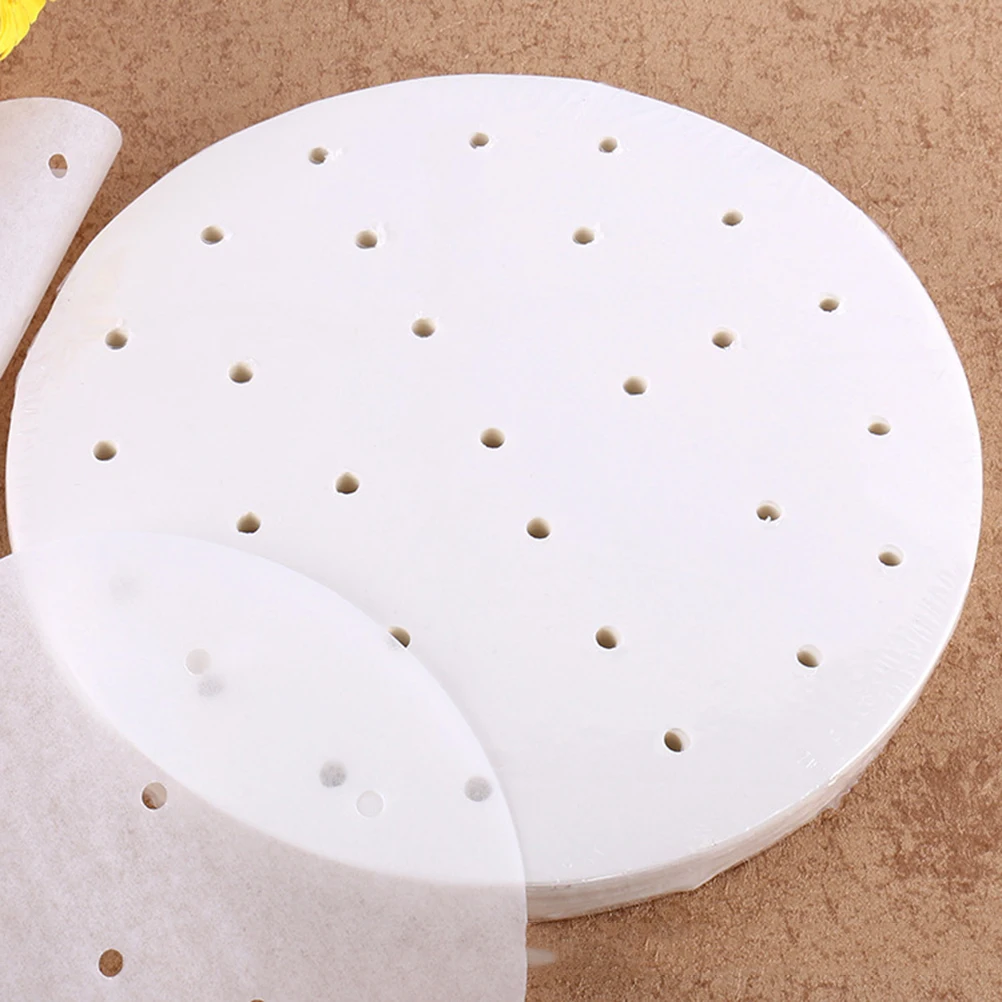 9-дюймовые круглые бумажные вкладыши для пароварки - Фотография_3