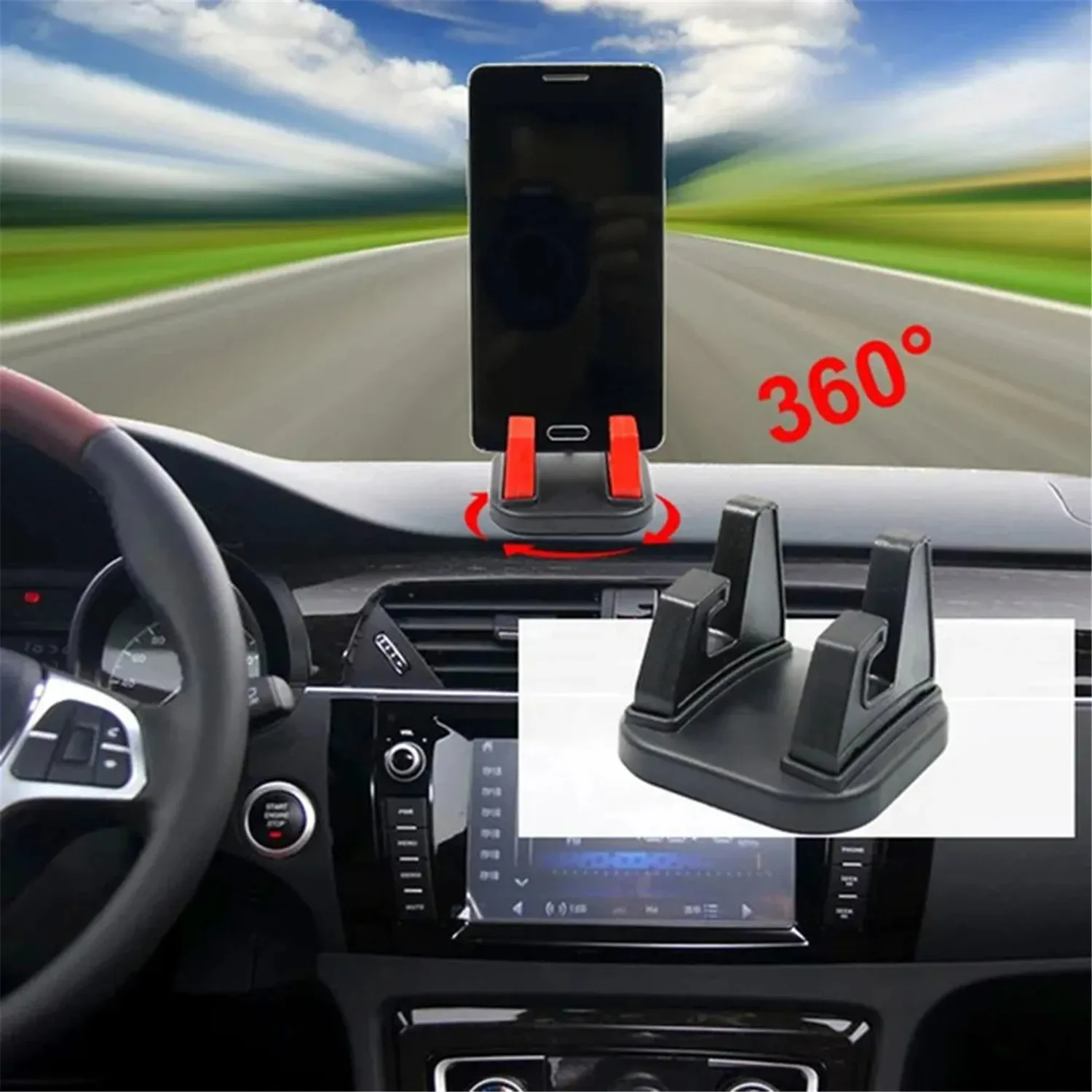 360-градусный автомобильный держатель для телефона - Фотография_3