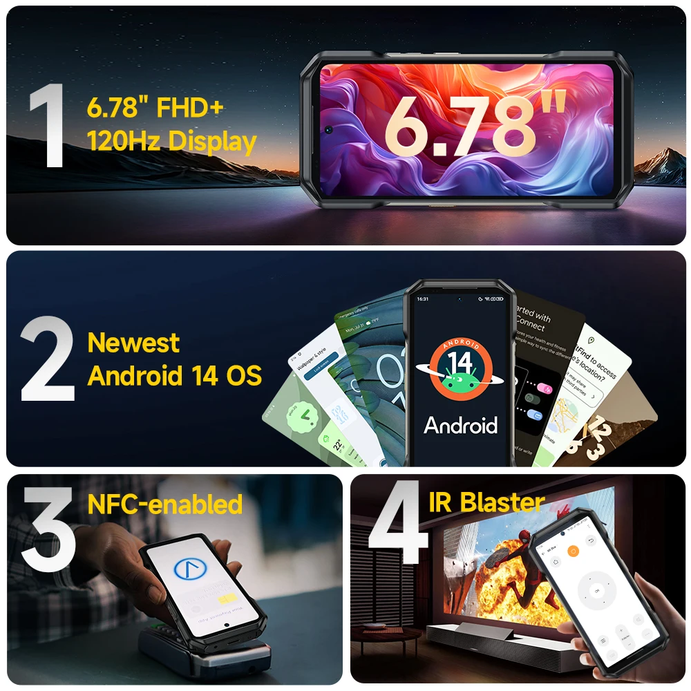Ulefone armor 27 pro 5g защищенный - Фотография_5