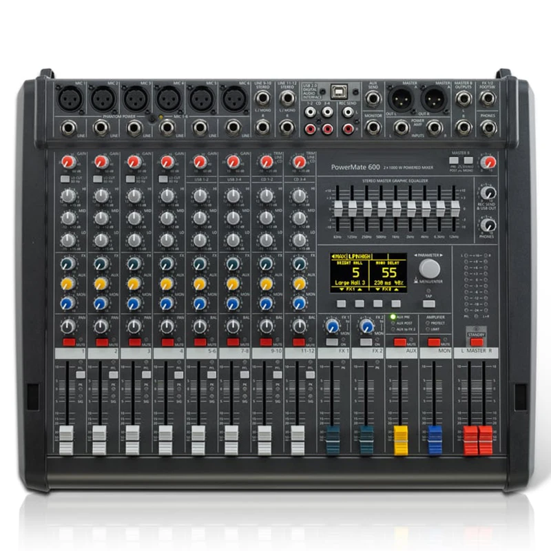 1:1 power mate pm600-3 силовой аудио микшер
