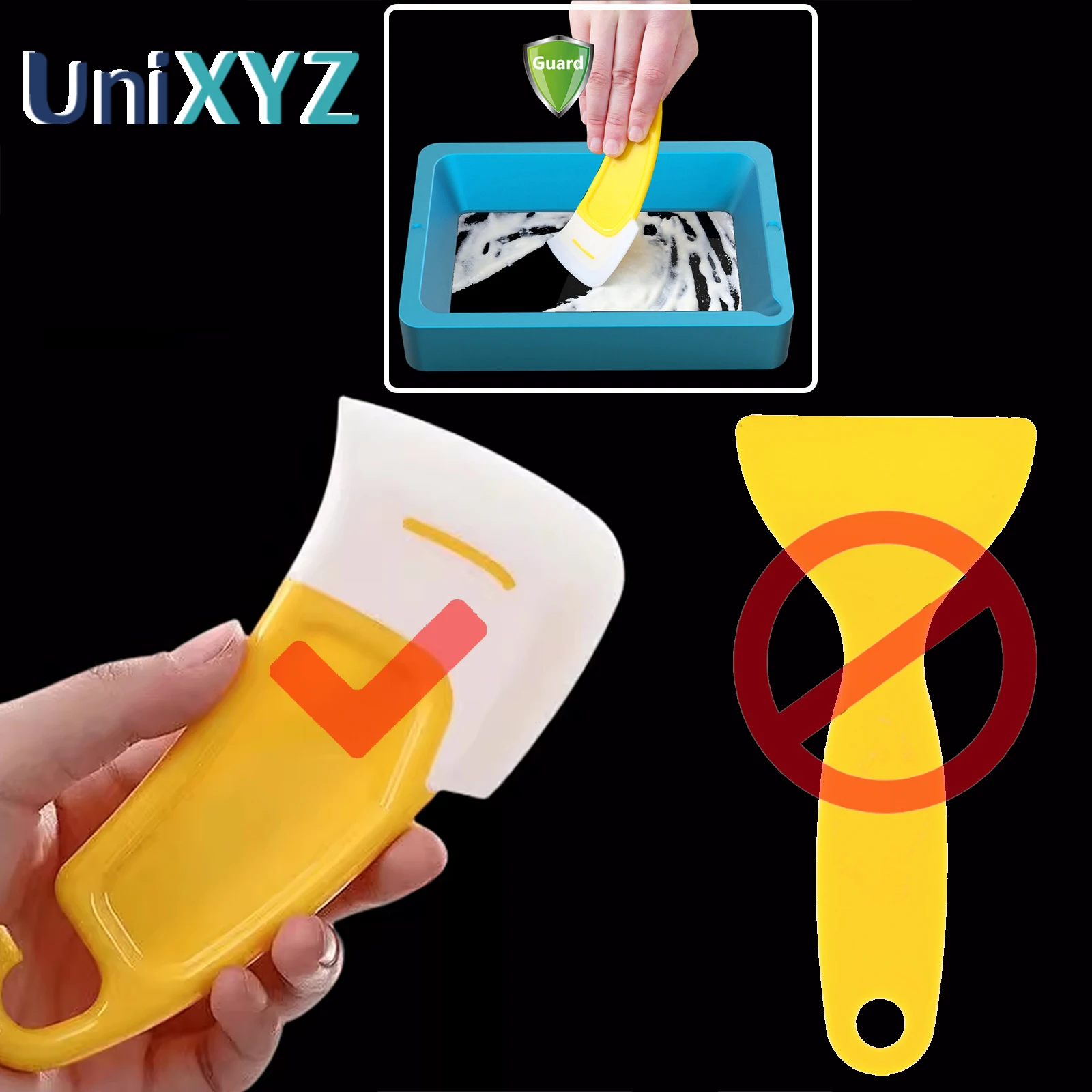 Мягкий светоотверждаемый желоб из смолы