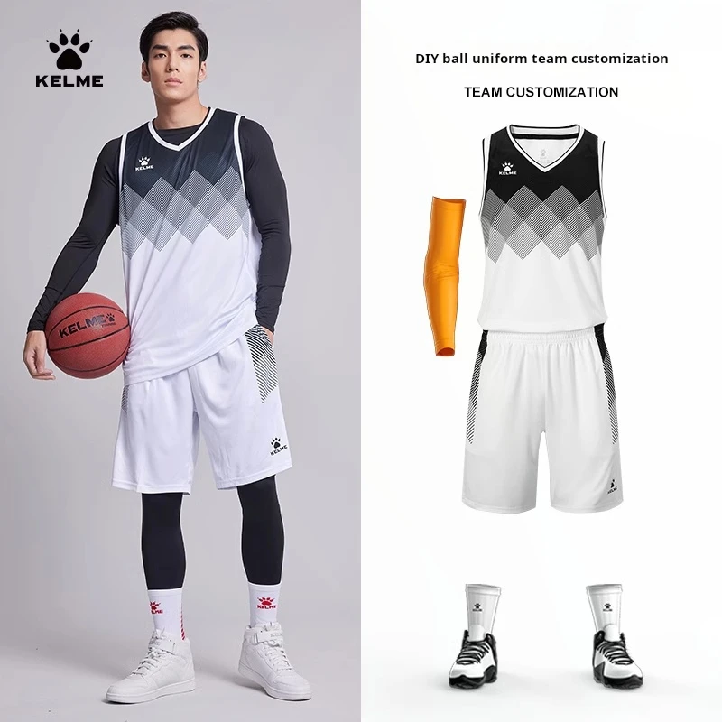 Мужской баскетбольный костюм kelme - Фотография_2