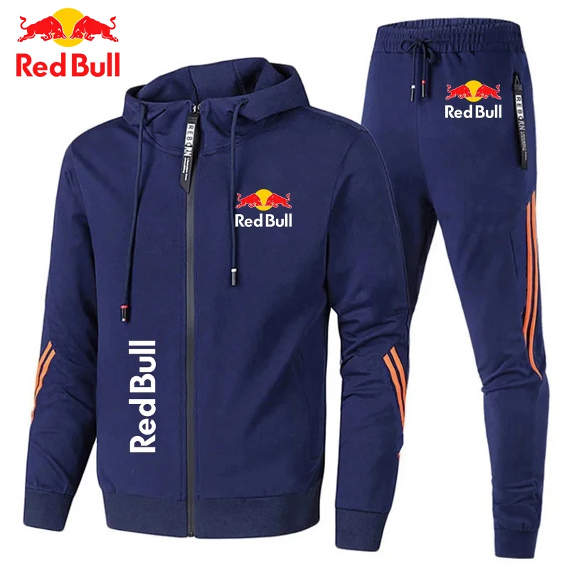 Bull logo мужская толстовка с капюшоном - Фотография_2