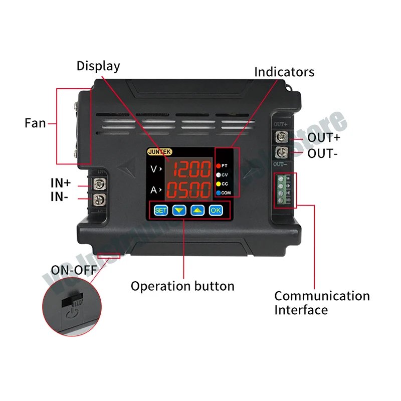 Juntek dph8920 rs485 0-9 - Фотография_4