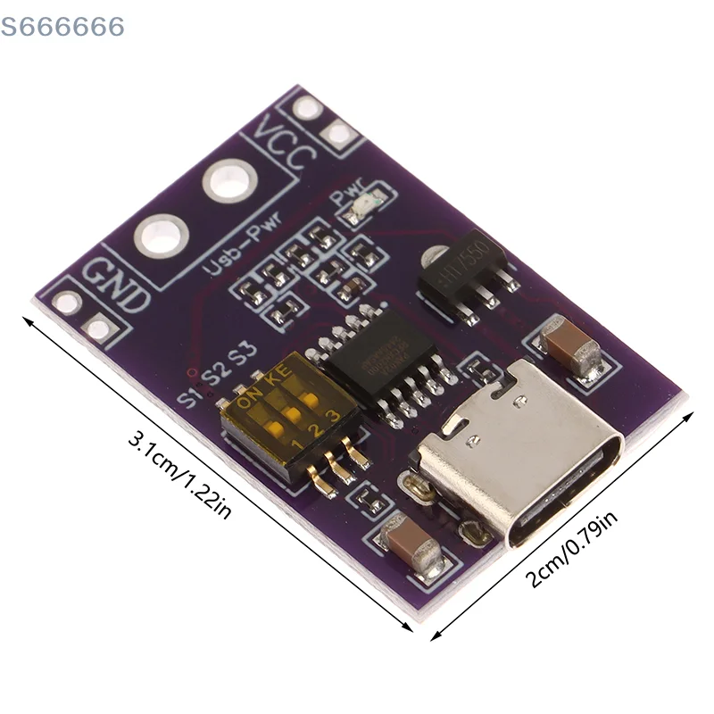 Триггер быстрой зарядки премиум-класса pd/qc/afc поддерживает выход 5–20 в - Фотография_6