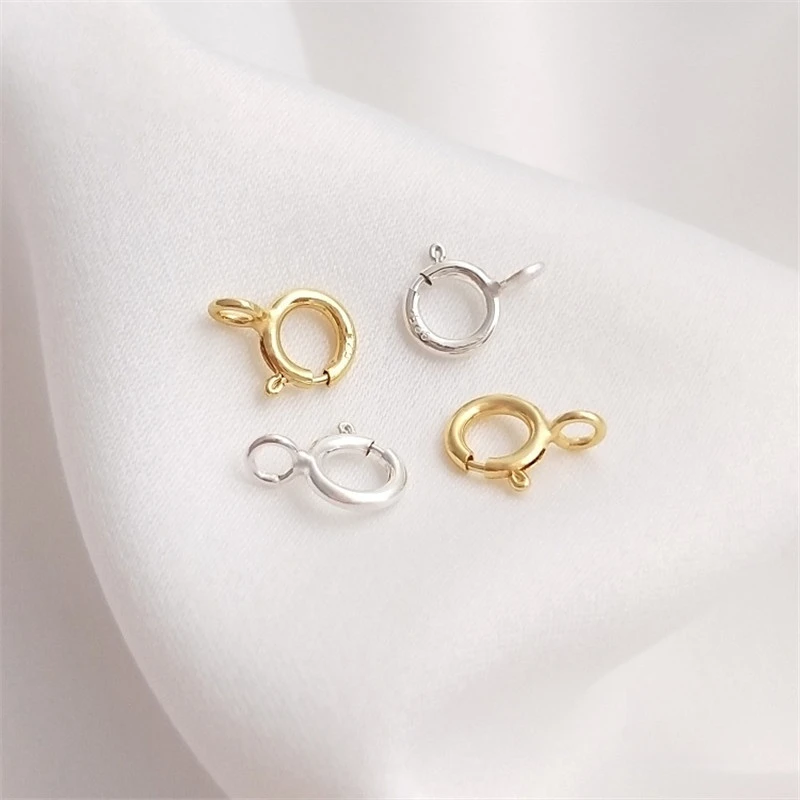 Пружинная застежка из стерлингового серебра s925 - Фотография_2