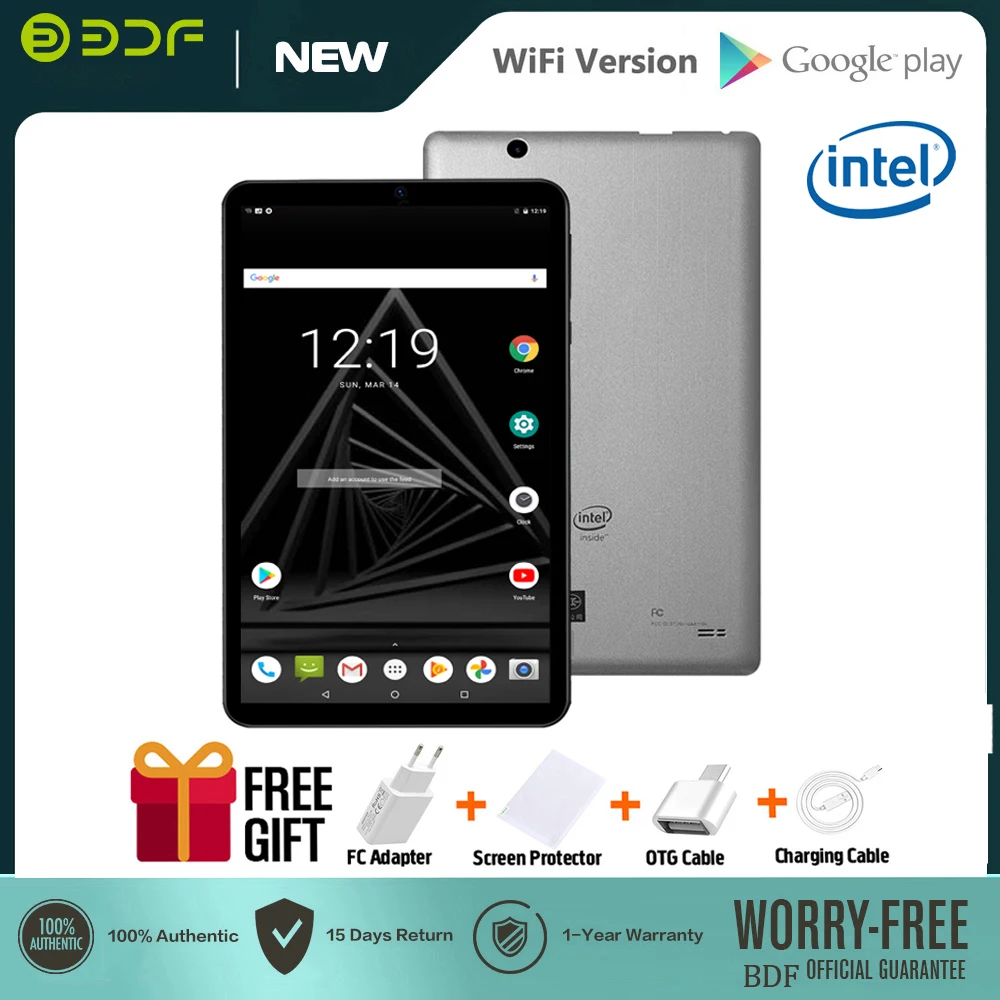 Bdf 8-дюймовый планшет android диагональю дюйма