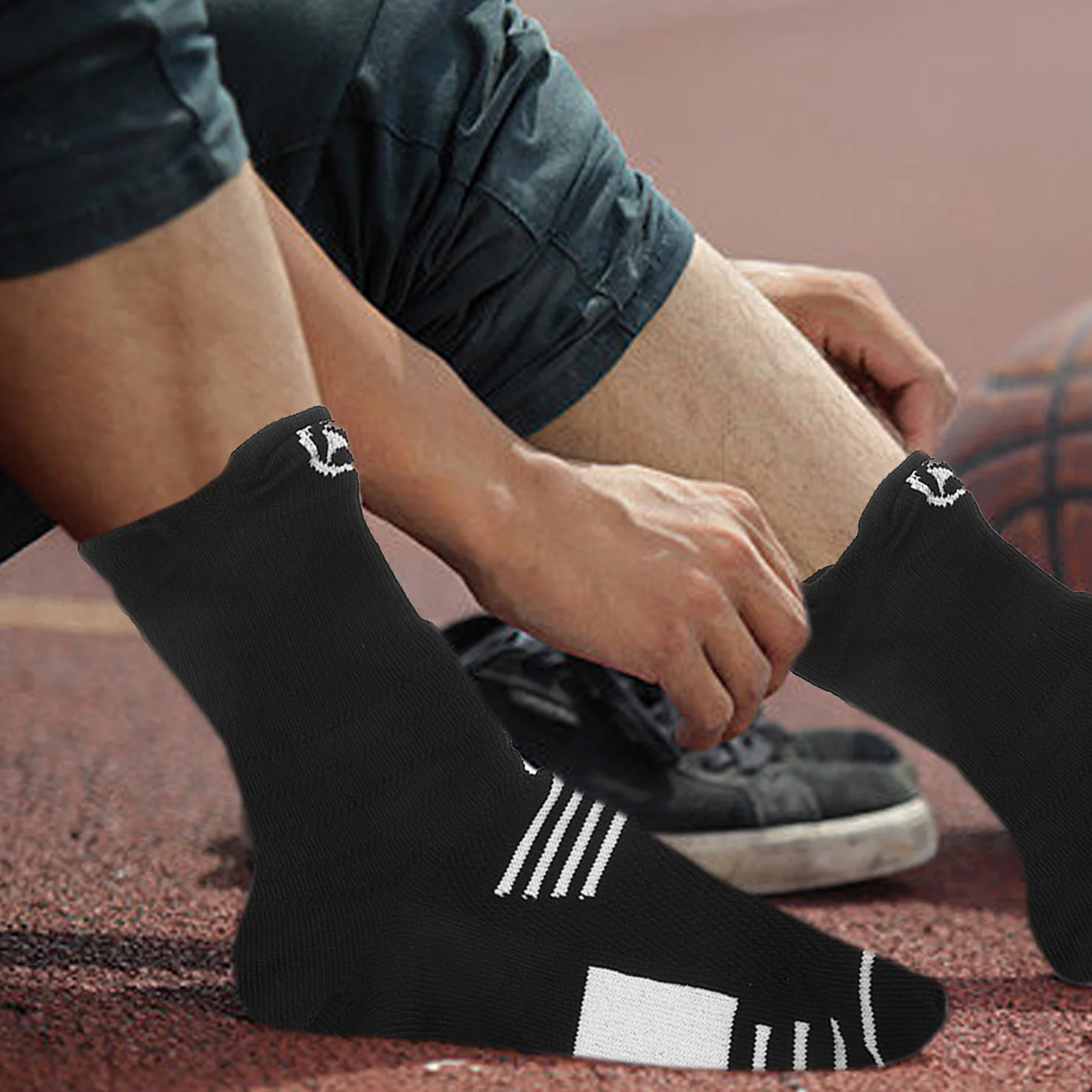 2 пары дышащих спортивных носков до середины икры - Фотография_2