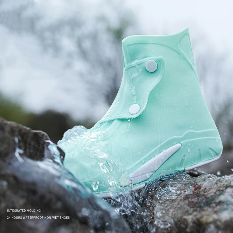 Многоразовые водонепроницаемые чехлы для обуви из тпэ - Фотография_4