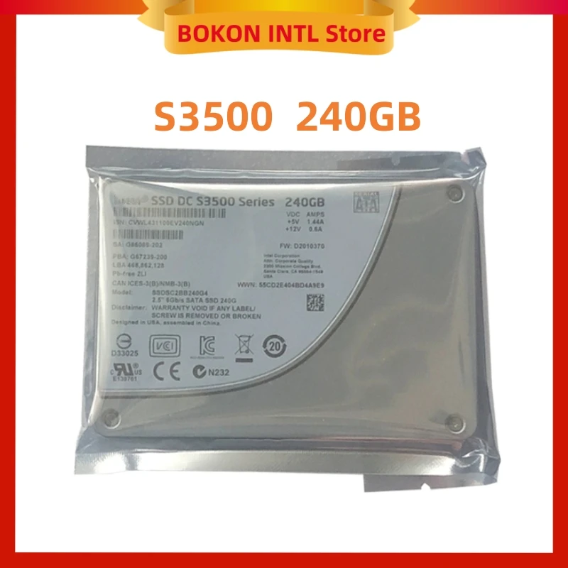 Ssd dc s3500 series 800 гб 480 - Фотография_4