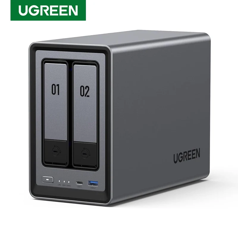 Tlf ugreen nasync dxp2800 2-х отсеков