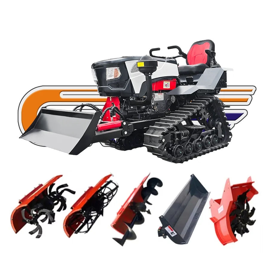 Новый резиновый гусеничный гусеничный трактор 25 л