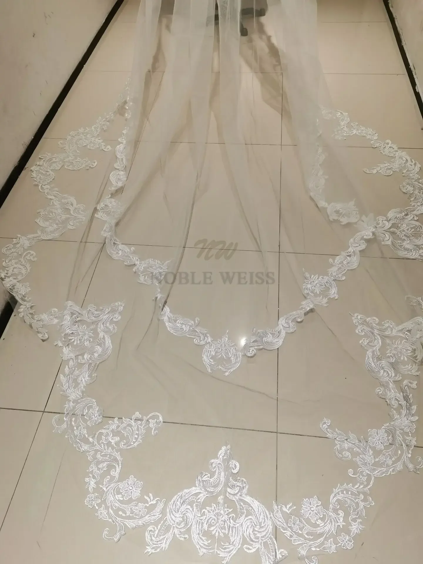 1t аппликация кружевная свадебная - Фотография_3