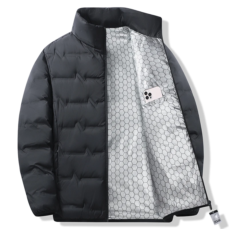 Зимняя мужская куртка на белом утином пуху - Фотография_3