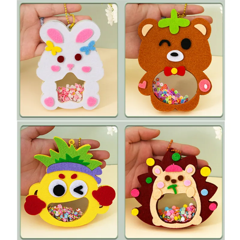 Креативный diy кулон встряхивающий животный - Фотография_5