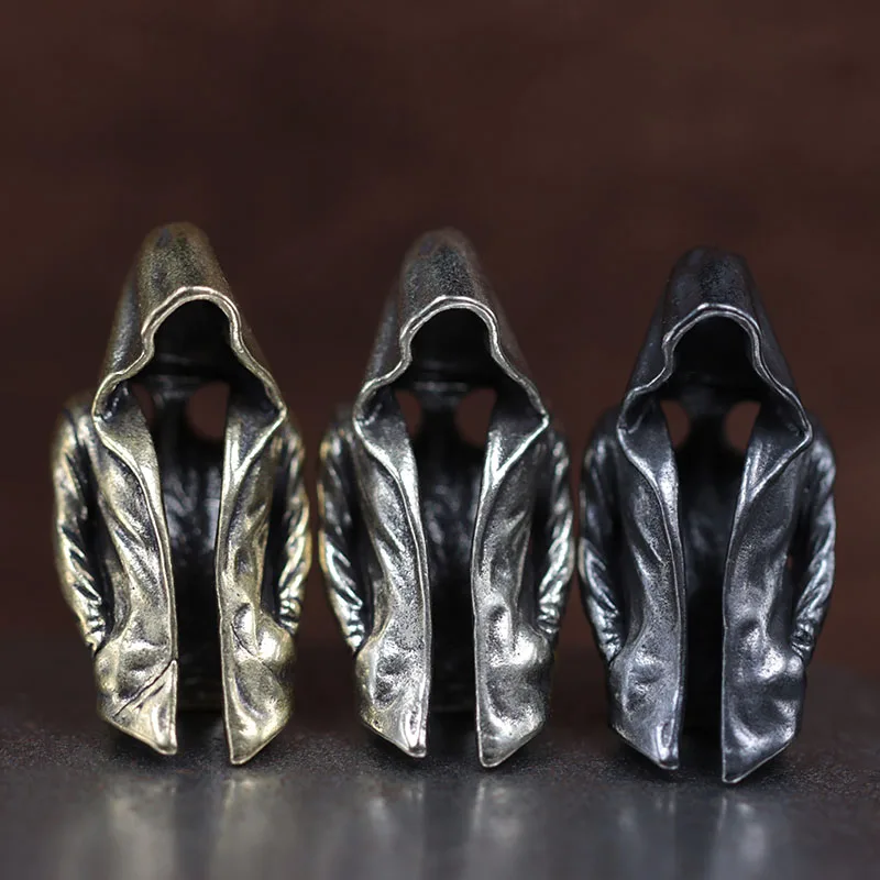 Плащ латунный нож бусины edc diy