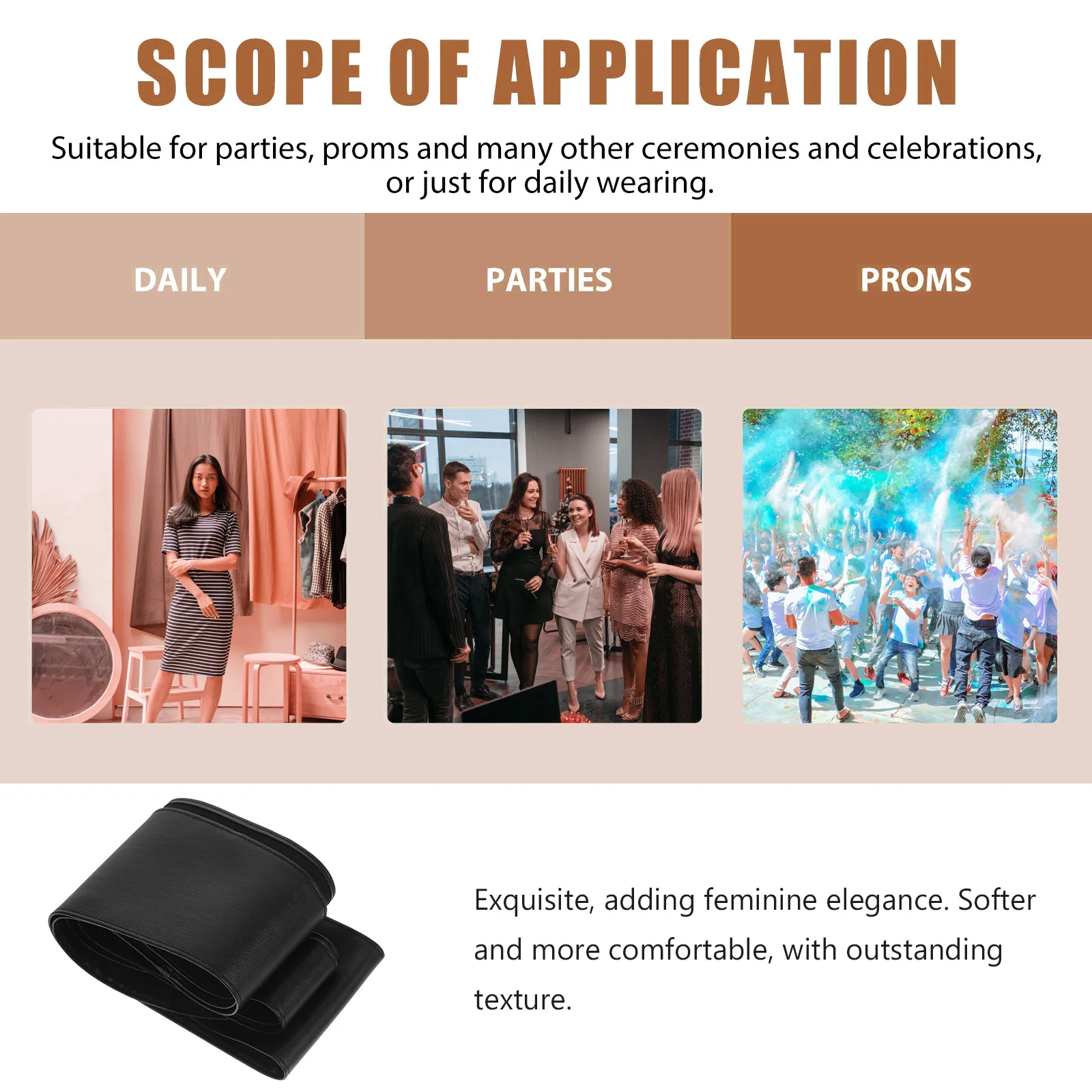 Искусственный пояс для свадьбы для женщин