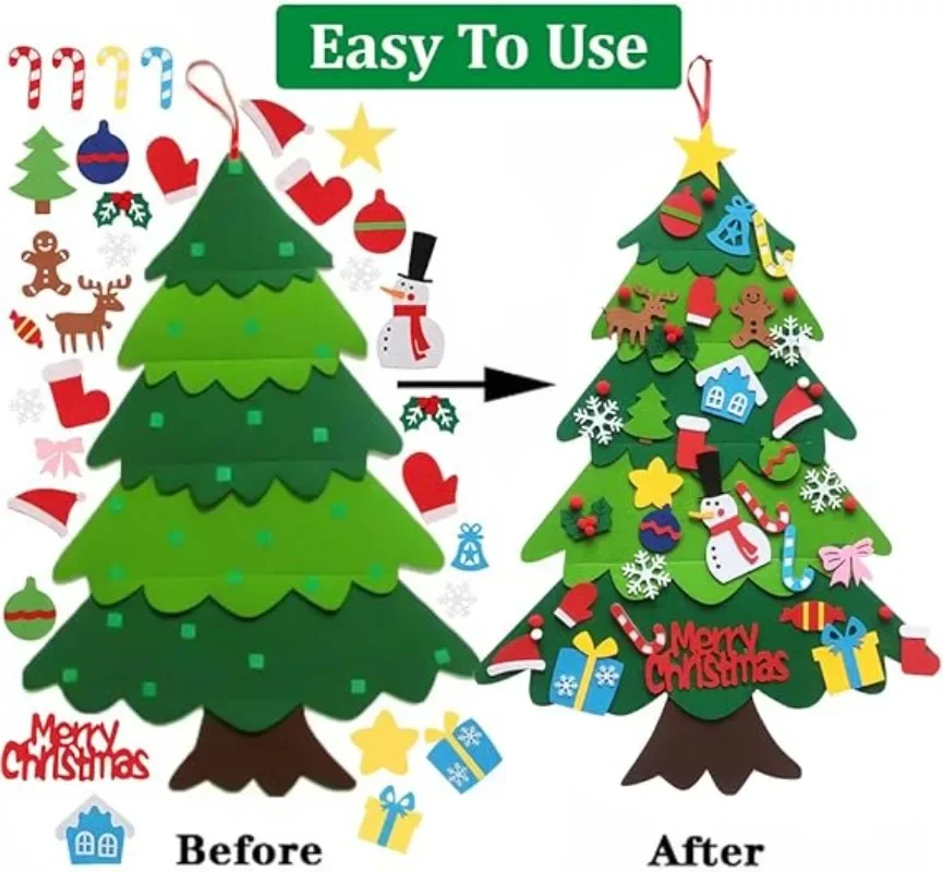 Подарки из фетра для рождественской - Фотография_3