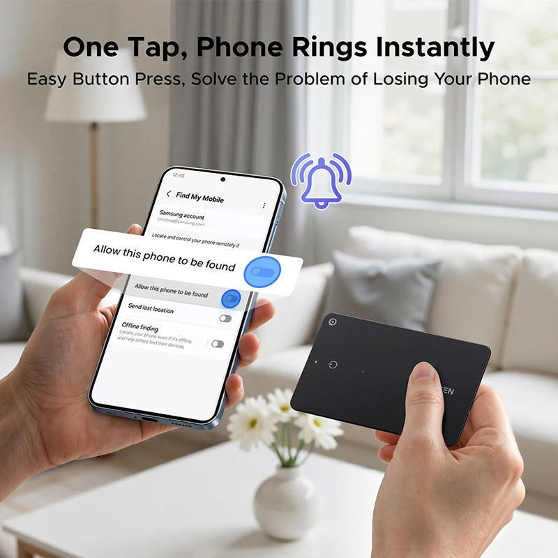 Ugreen bluetooth-трекер для samsung galaxy - Фотография_4