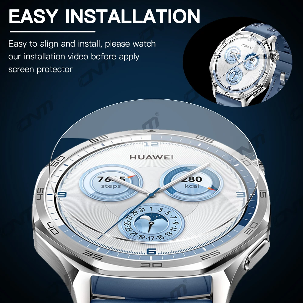 Защитная пленка для экрана 2.5d для huawei watch gt 5/gt5 pro - Фотография_3