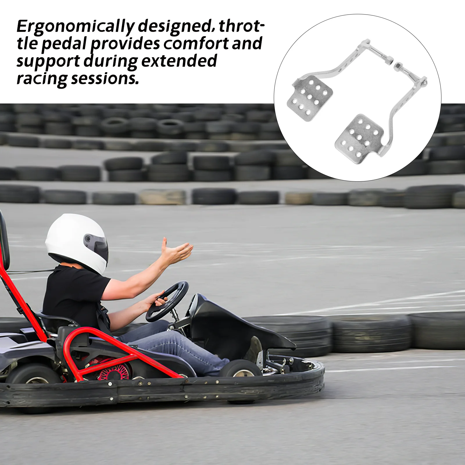 1 пара педалей дроссельной заслонки