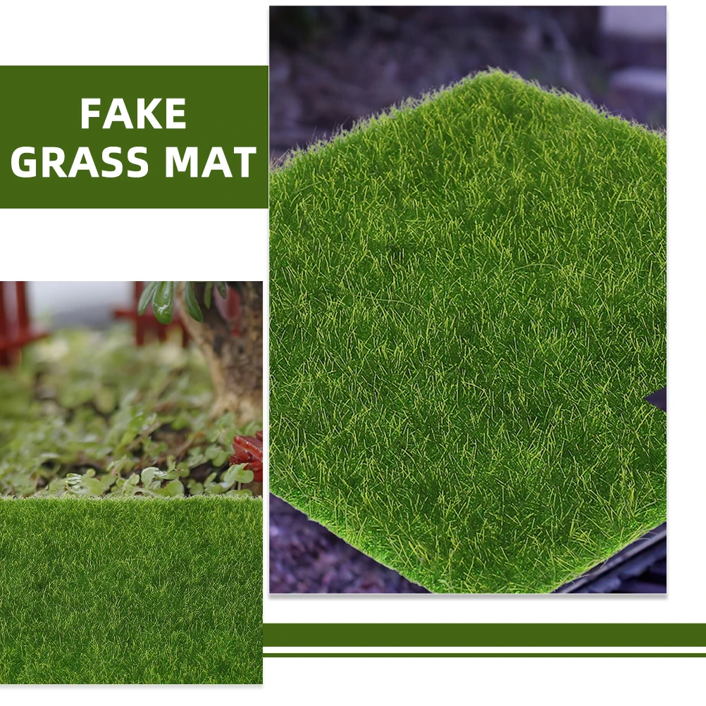 Коврик из искусственной травы 15 см x 15 см