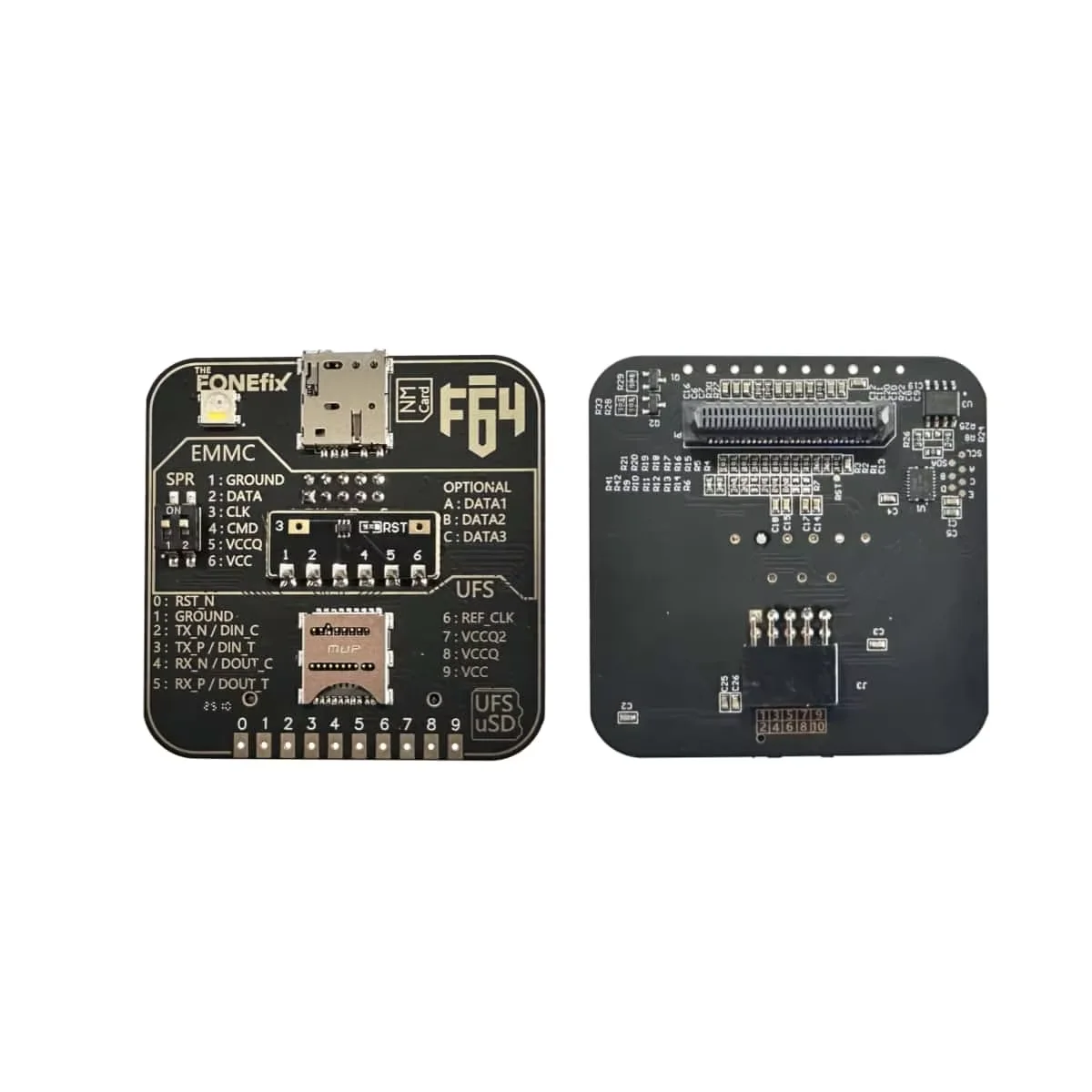 F64 box jtag flash64 для z3x easy jtag plus box ultra с emmc ufs bga 153 - Фотография_3