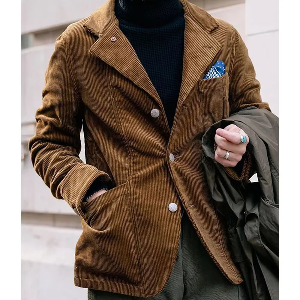 Men's jacket corduroy high - Фотография_2