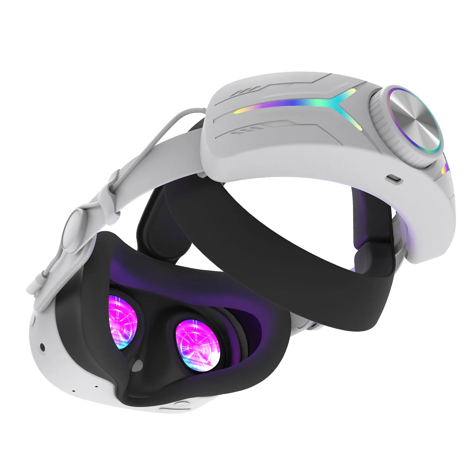 Ремешок на голову с rgb-подсветкой - Фотография_5