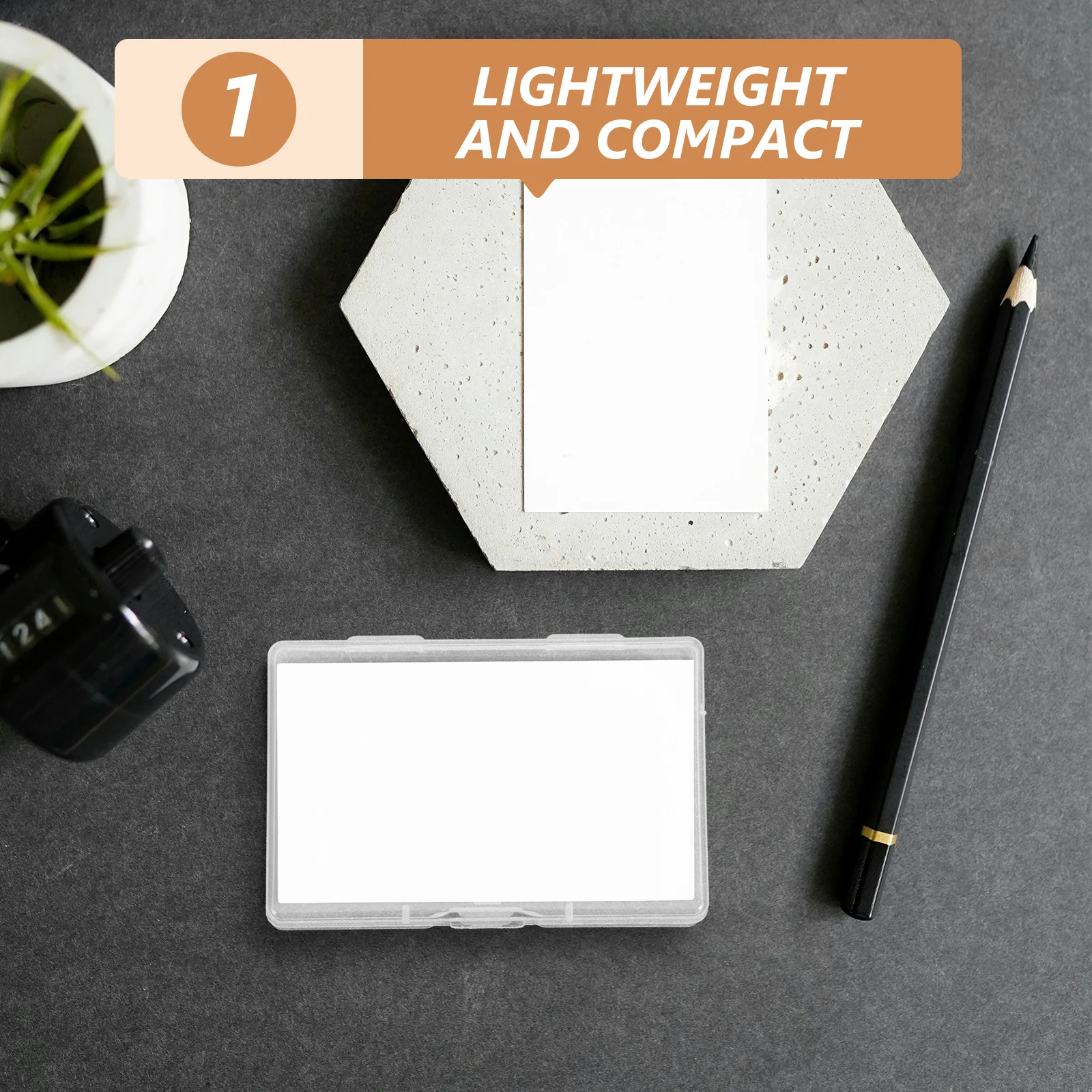 Прозрачный держатель для визитных карточек - Фотография_4