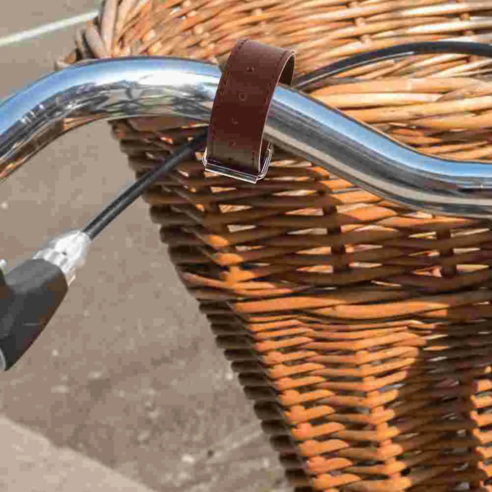 Ремни для корзины на велосипед 2 пары - Фотография_5