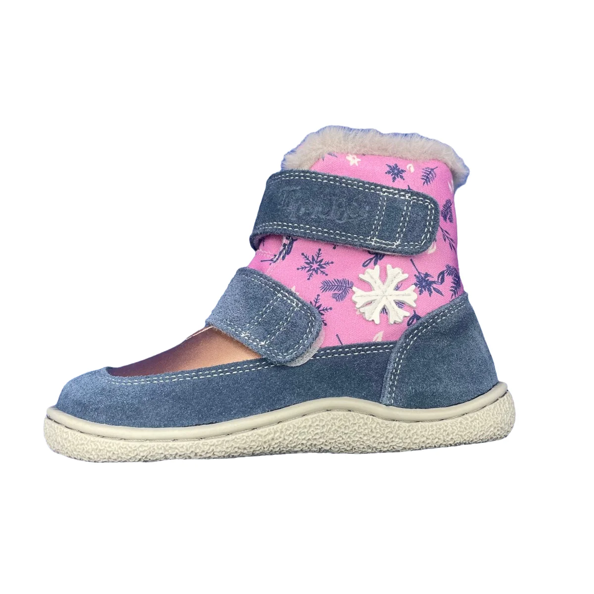 Tipsietoes, зимние босиком из натуральной кожи
