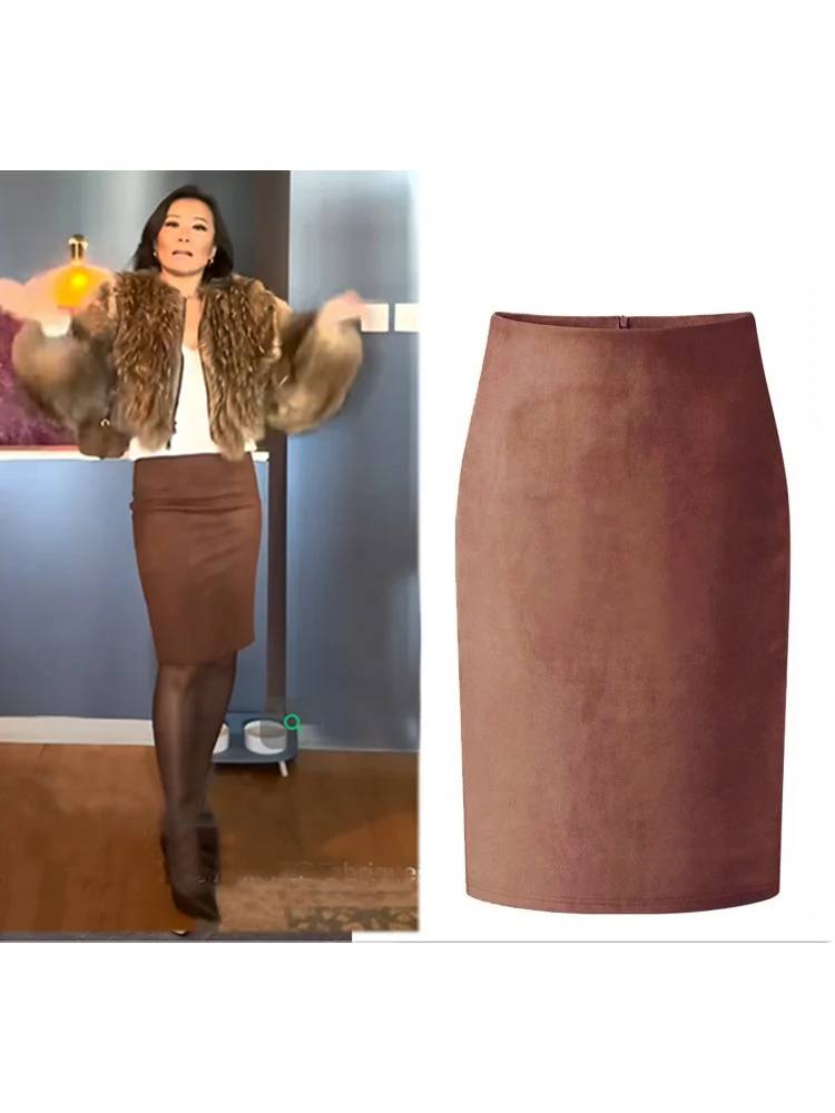 Tiyihailey юбка-карандаш длиной до колена для женщин - Фотография_5