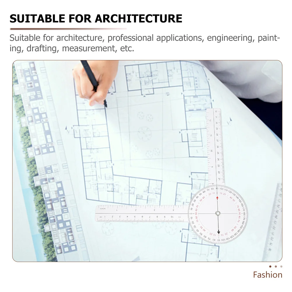 Поворотная угловая линейка для архитектурной инженерной чертежи - Фотография_4