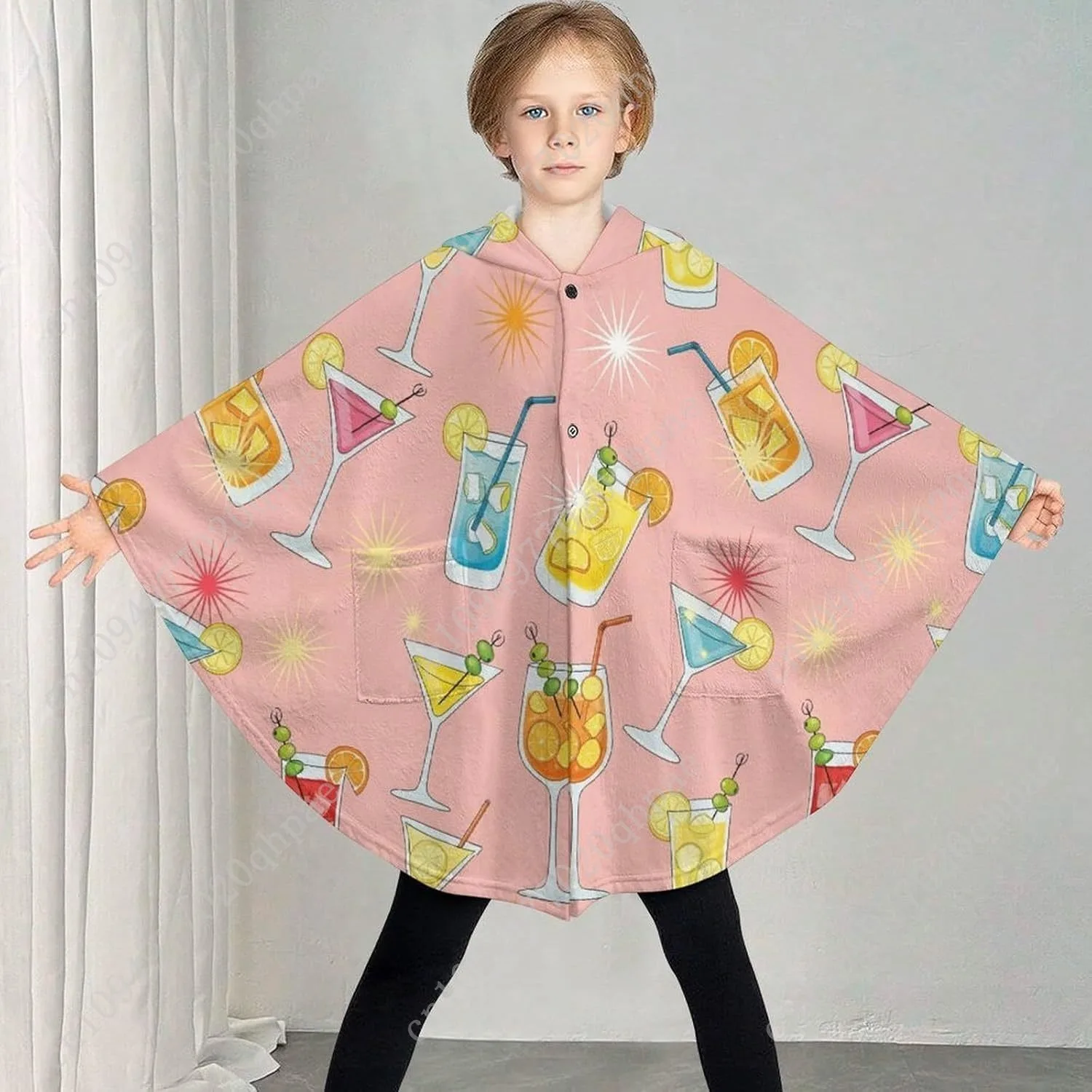 Уютный фланелевой свитер-одеяло - Фотография_2