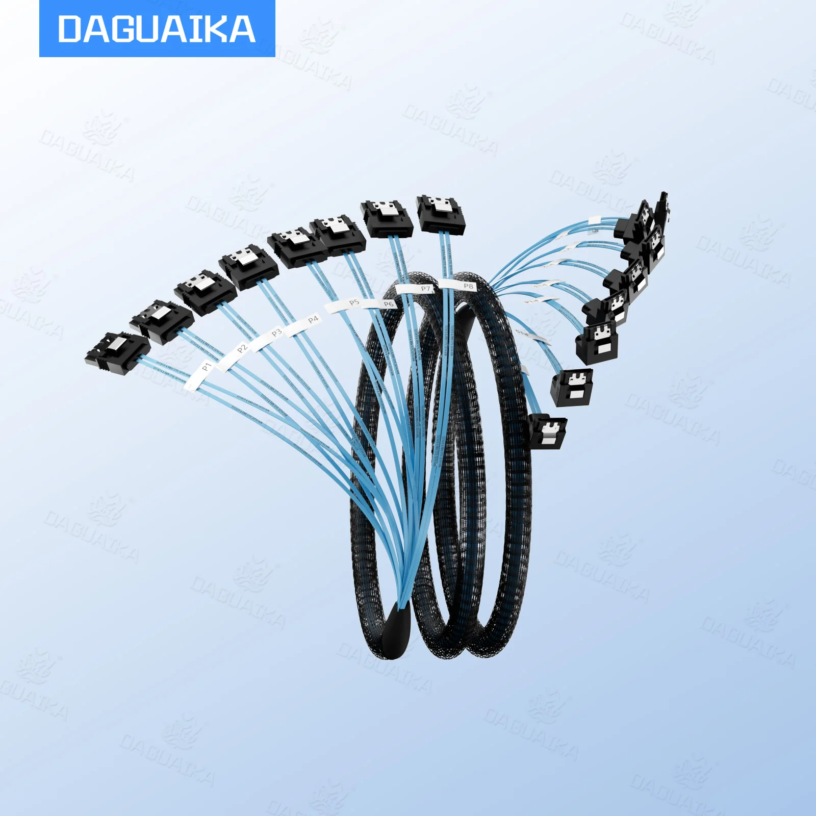 Кабель sata-iii, 4 шт