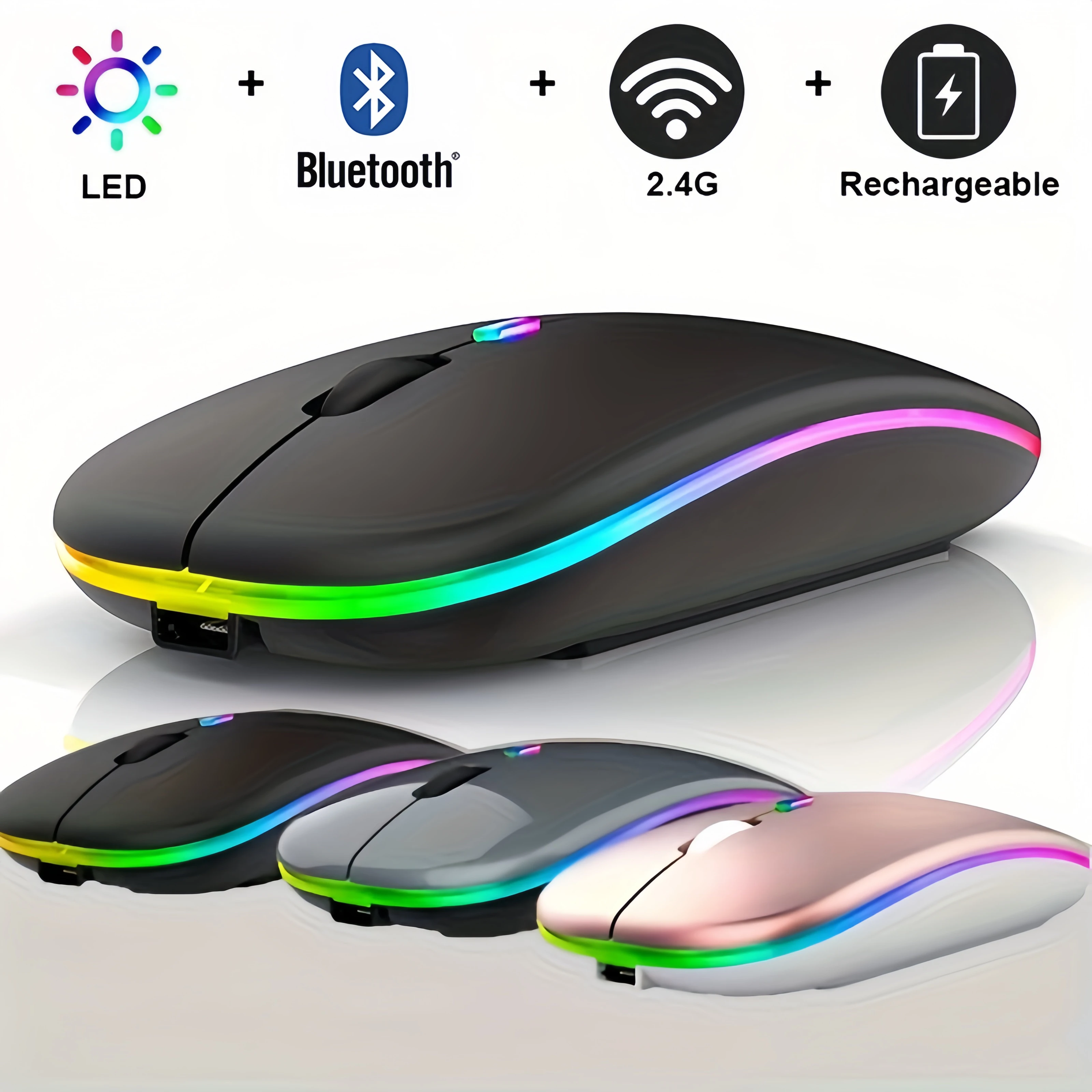 Беспроводная мышь bluetooth и 2