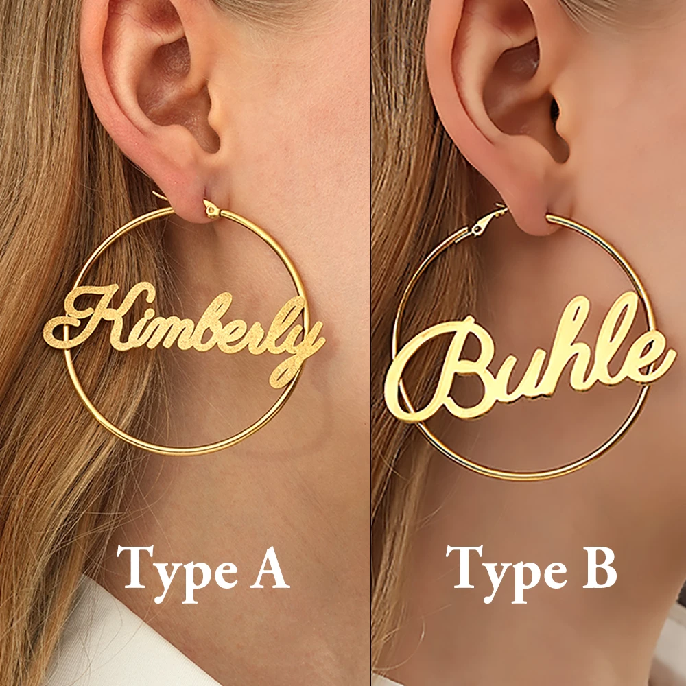 Youshang персонализированные серьги - Фотография_5