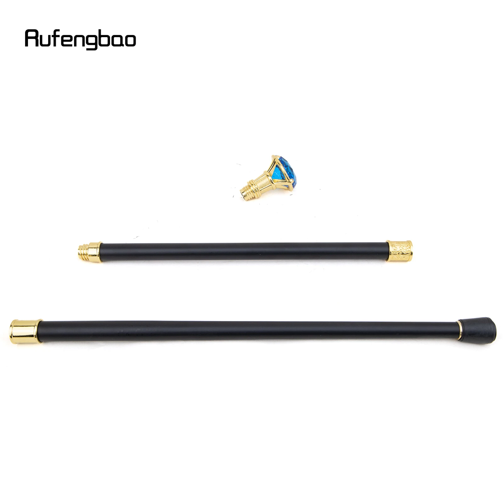 Золотая трость с синим бриллиантом - Фотография_6