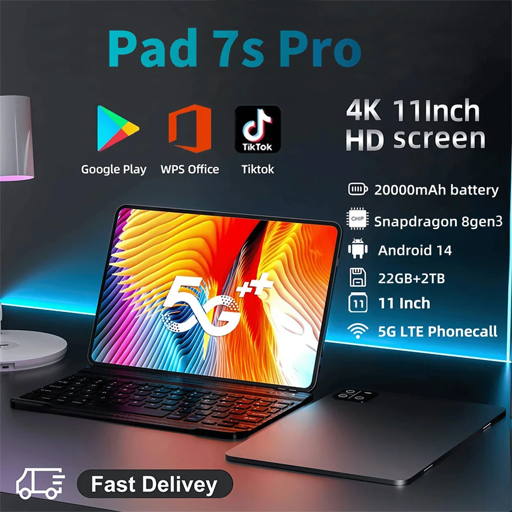 Новый оригинальный планшет pad 7s pro