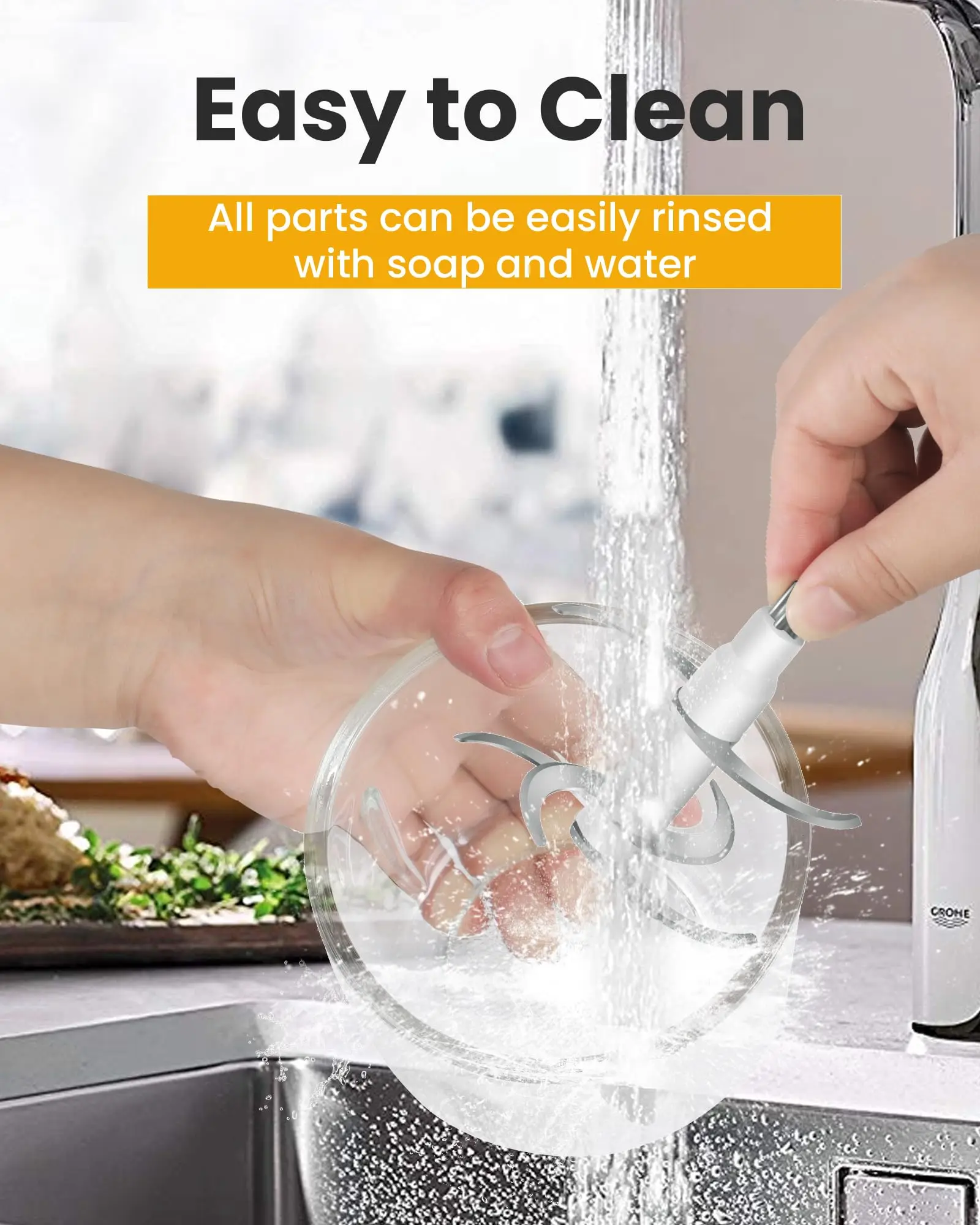 Электрическая мясорубка wancle - Фотография_5