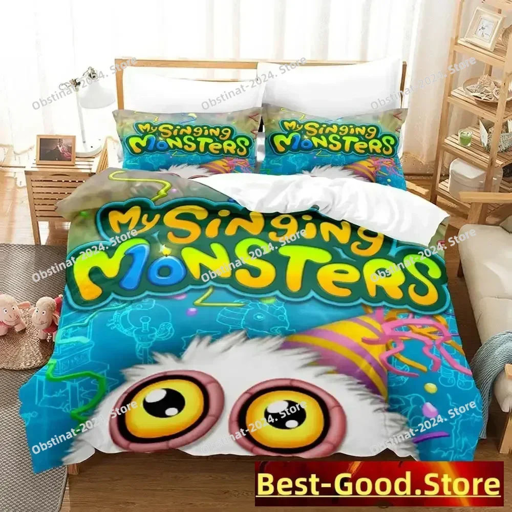 Комплект постельного белья game my singing monsters 2023 - Фотография_3