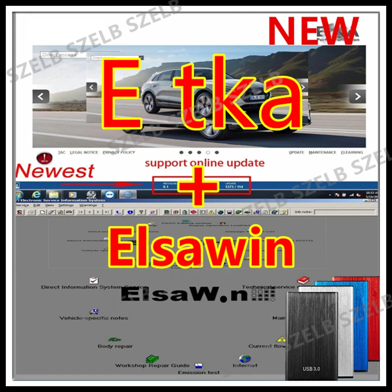 Новейший etka 8.3 elsawin 6.0 новейшее