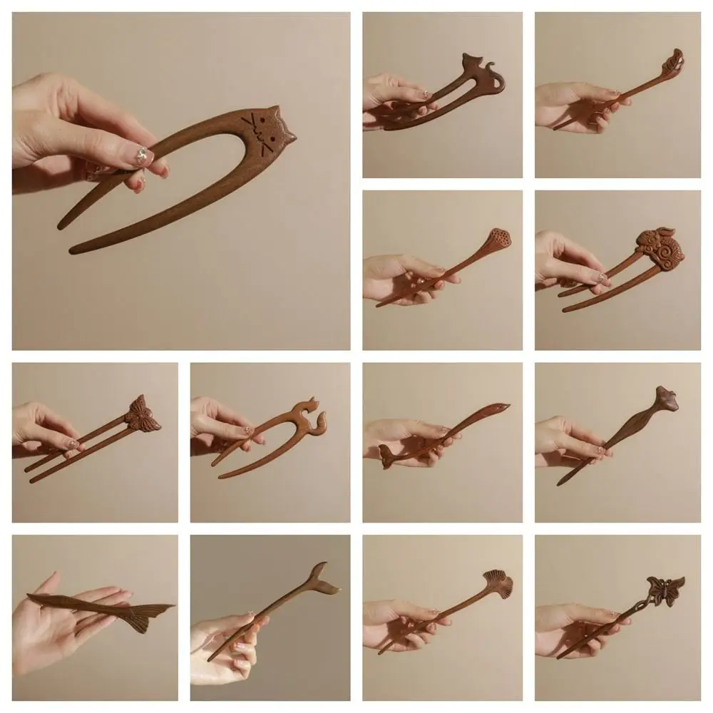 Деревянная палочка для волос - Фотография_6