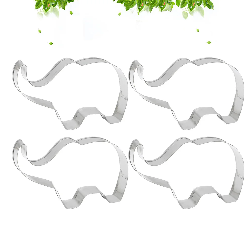 Формочка для печенья из нержавеющей стали в форме слона - Фотография_3