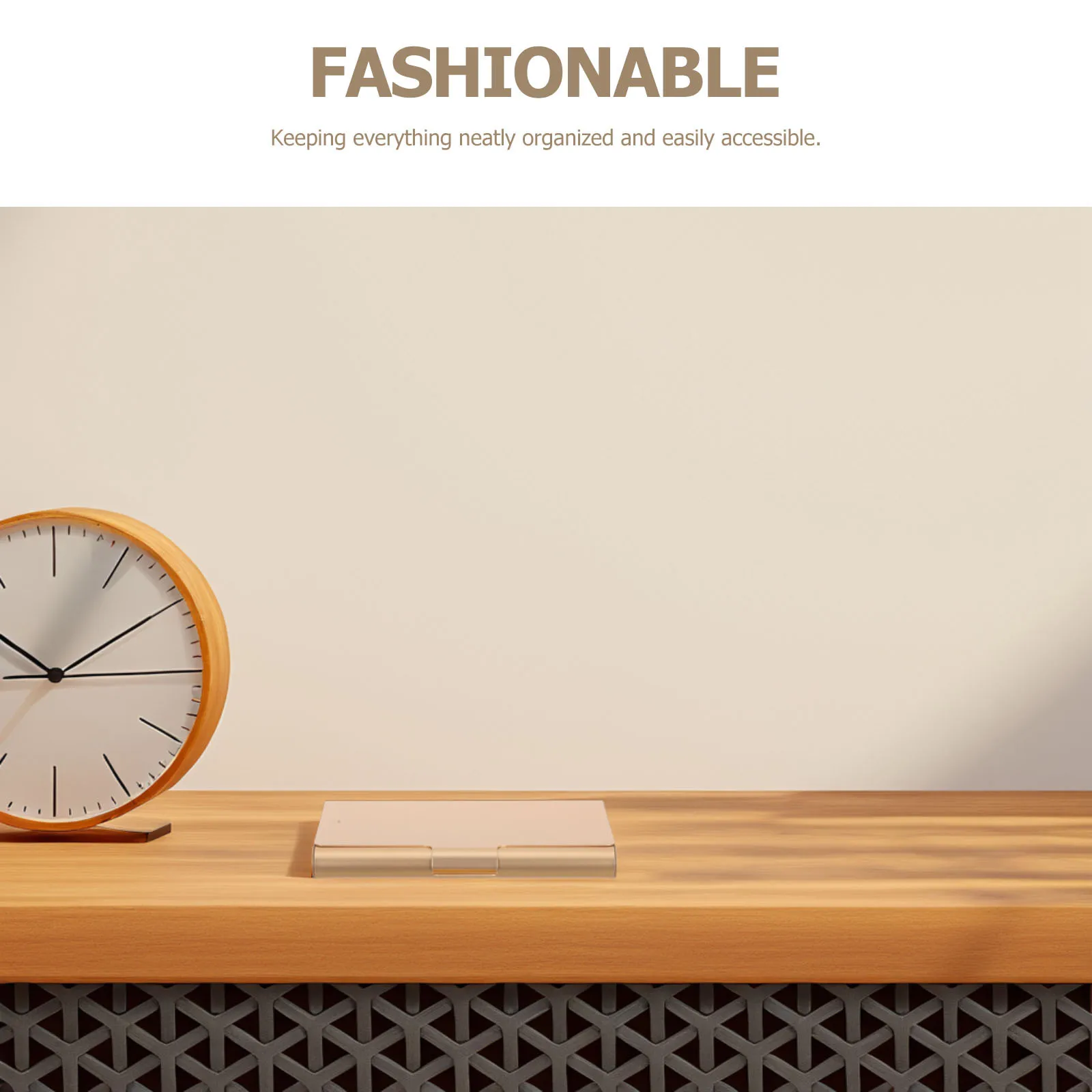 Держатель для визитных карточек из алюминиевого сплава - Фотография_3